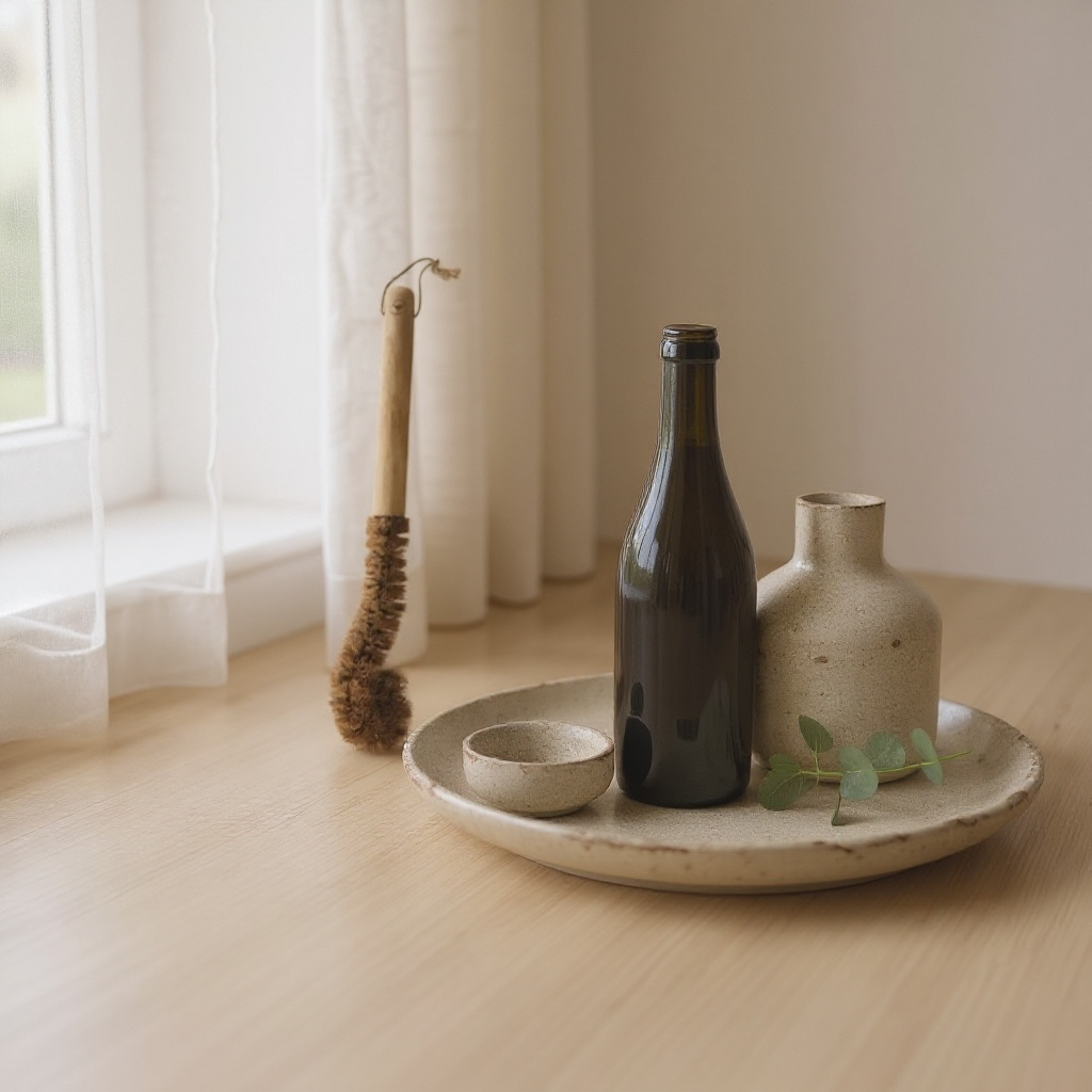 Coir Bottle Cleaning Brush - Pack of 3