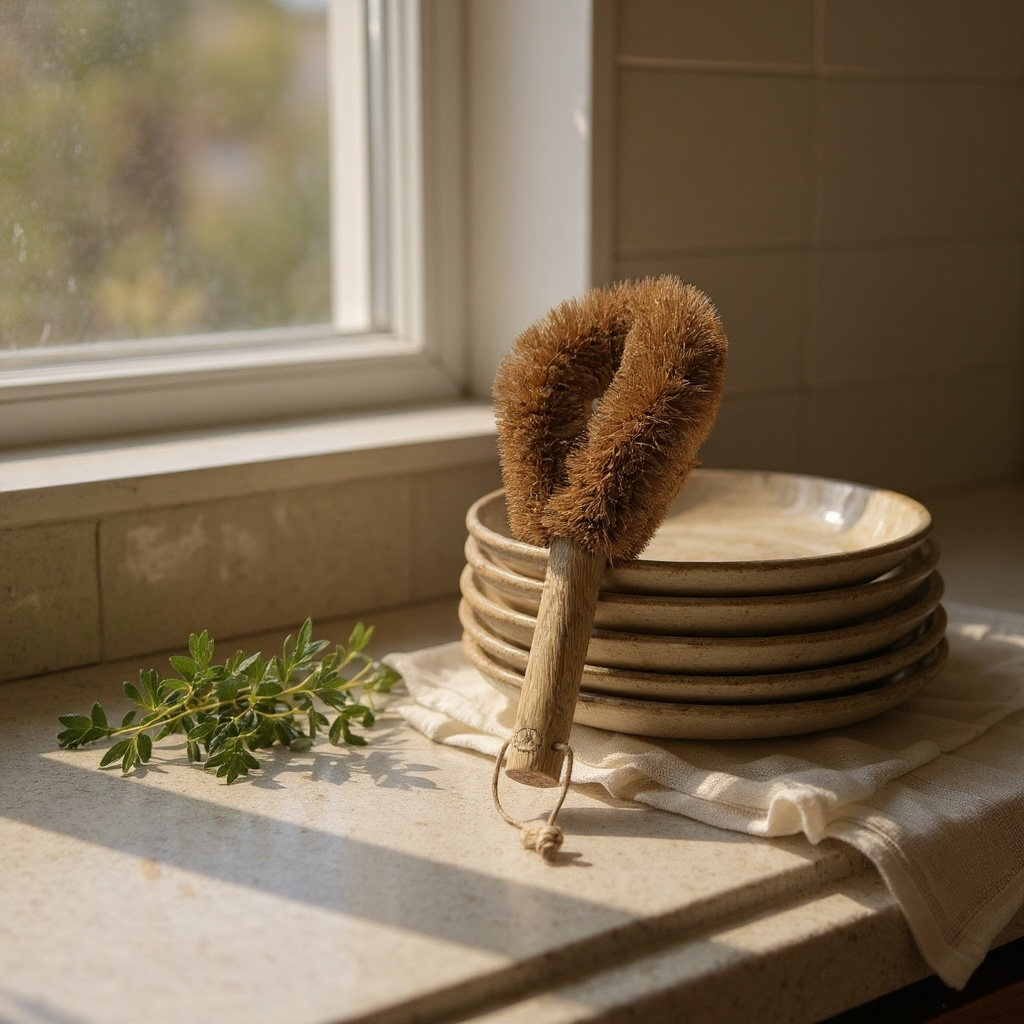 Coir Tawashi Pot Brush - Pack of 3