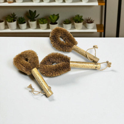 Coir Tawashi Pot Brush - Pack of 3